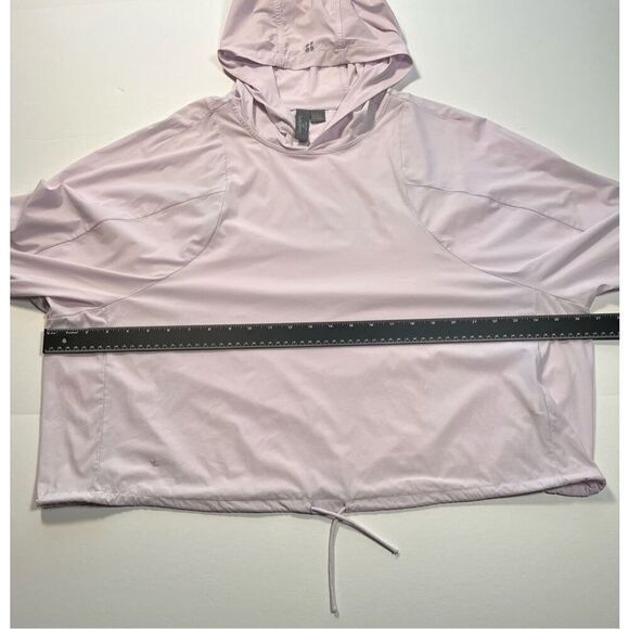 Sweaty Betty Revive Zip Through Hoody Cropped Light Lavender SB8321 Size Medium - Picture 7 of 11